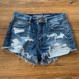 Hi-Rise Festival Jean Shorts from AE